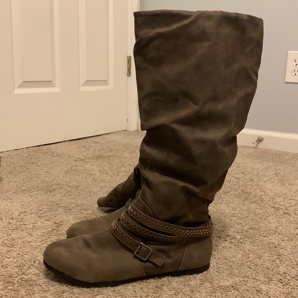 SO knee high boots